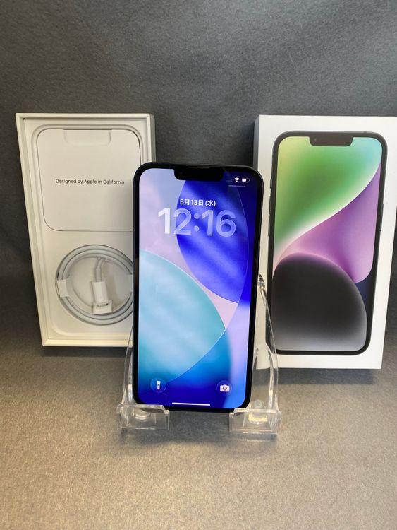 ���ʡ������ǡ�SIM�ե꡼��iPhone14 128GB �ߥåɥʥ��ȿ�