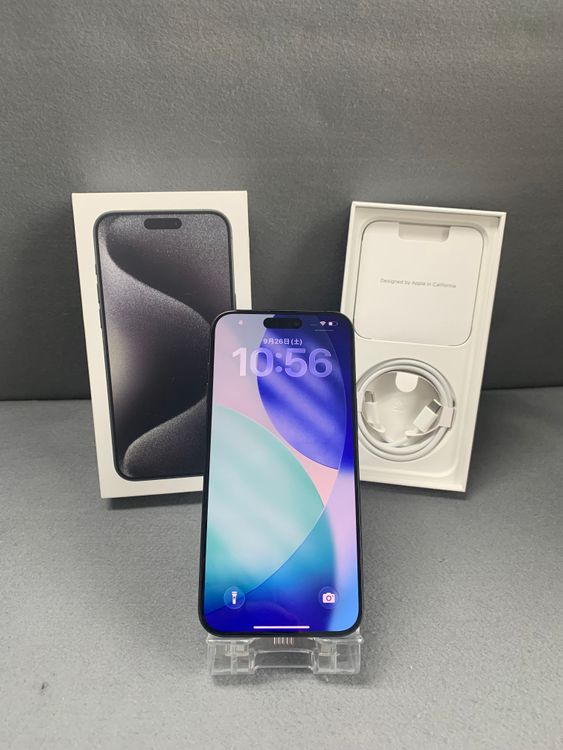Ķ���� ������ SIM�ե꡼ iPhone15 Pro Max 256GB �֥�å������˥��࿧