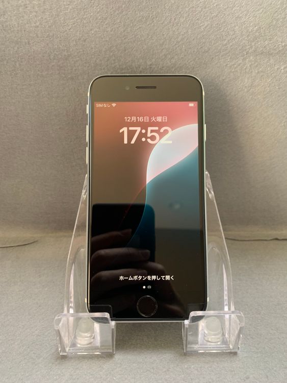 Ķ���� ������ SIM�ե꡼ iPhoneSE �������� 128GB �ۥ磻�ȿ�