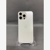 Ķ���� ������ SIM�ե꡼iPhone15 Pro max 512GB �ۥ磻�ȥ����˥��࿧