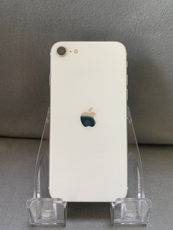 美品 国内版 SIMフリー iPhoneSE 第2世代 128GB ホワイト色