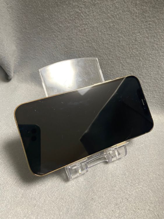 美品中古 国内版 SIMフリー iPhone12 Pro 256GB ゴールド色
