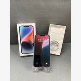 美品 国内版 SIMフリー iPhone14 128GB ブルー色