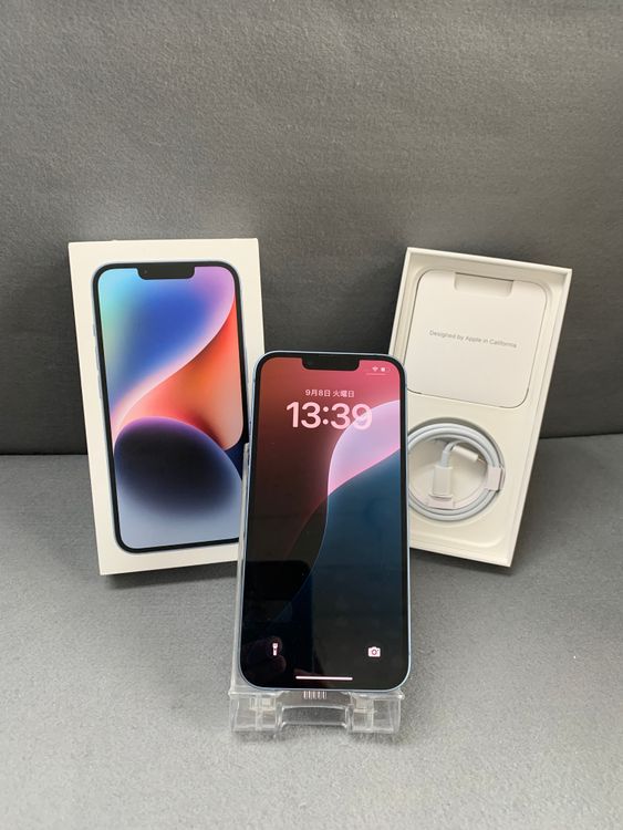 ���� ������ SIM�ե꡼ iPhone14 128GB �֥롼��