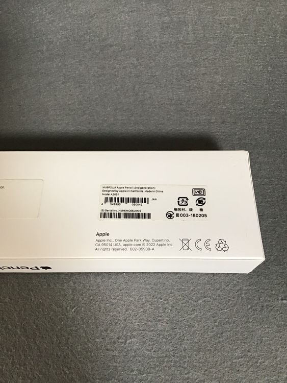 ʡApple Pencil 2塡MU8F2J/A