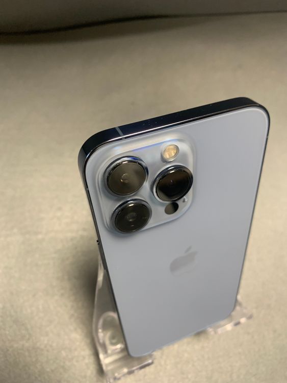 超美品 Appleストア版 SIMフリー iPhone13 Pro 512GB シエラブルー色