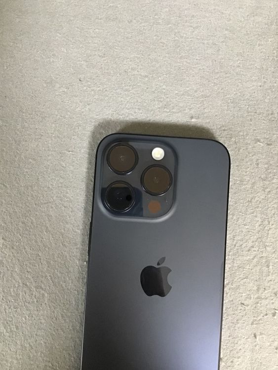 美品 Appleストア版 SIMフリー iPhone15  Pro  256GB ブルーチタニウム