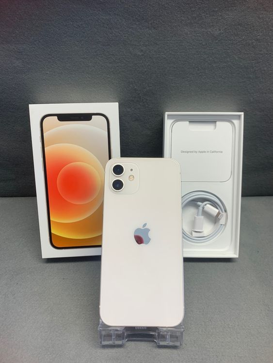 ���� Apple���ȥ��� SIM�ե꡼ iPhone12 128GB �ۥ磻�ȿ�