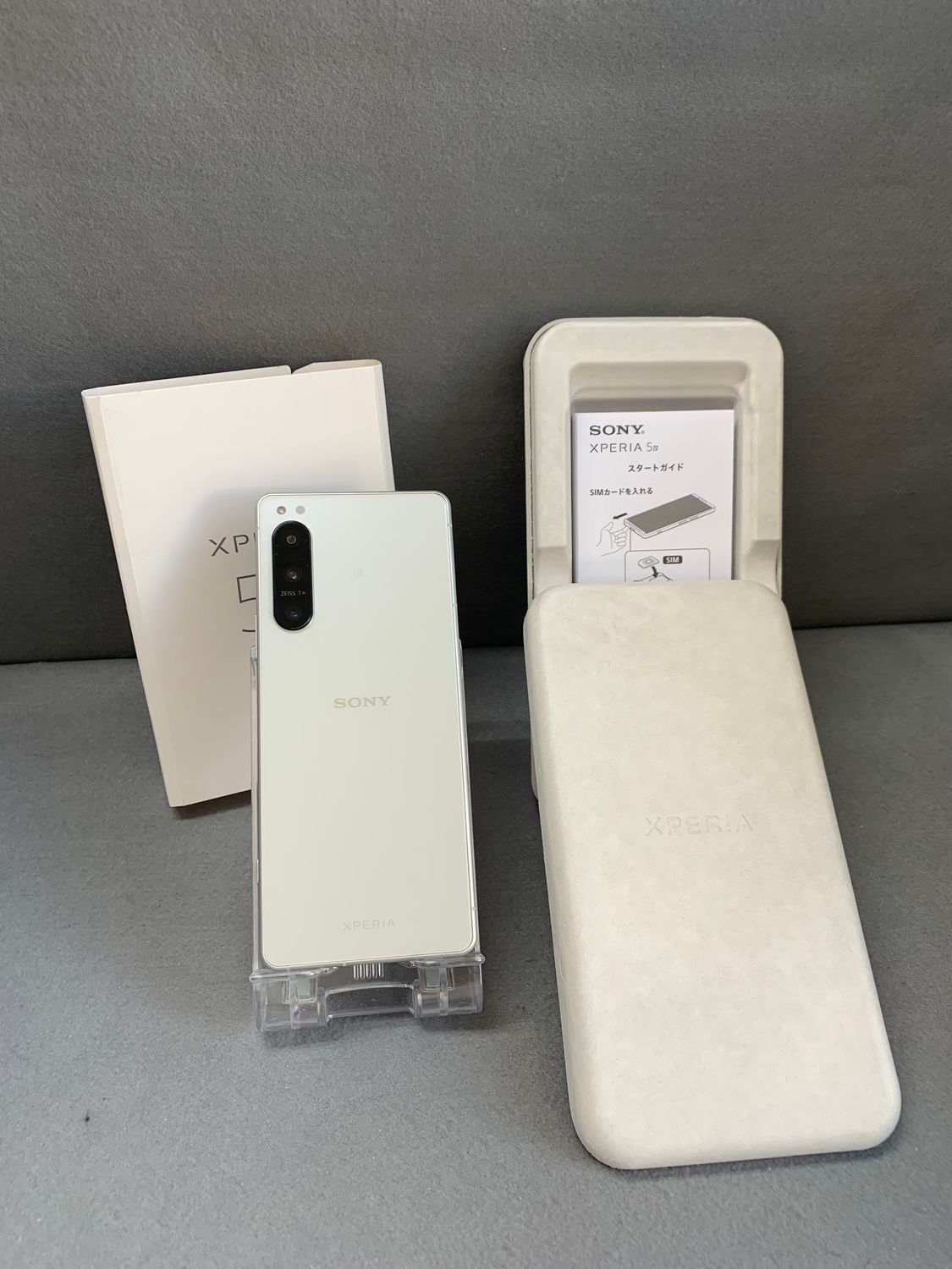 即配【美品】Xperia 5 IV 256GB XQ-CQ44 エクリュホワイト ムスビー｜超美品 国内版 SIMフリー Xperia 5 IV XQ-CQ44 256GB
