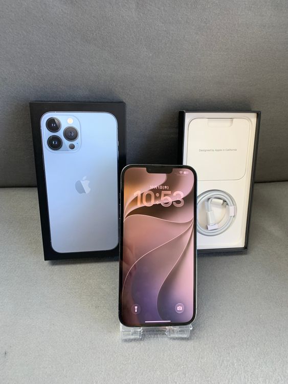 ���� Apple���ȥ��� SIM�ե꡼ iPhone13 Pro Max 256GB ������֥롼��
