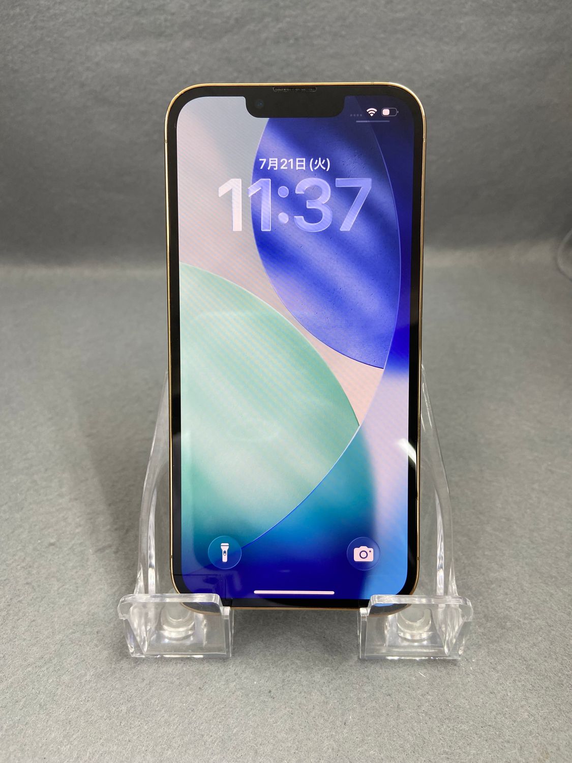 ムスビー｜美品 国内版 SIMフリー iPhone13 Pro 128GB ゴールド色