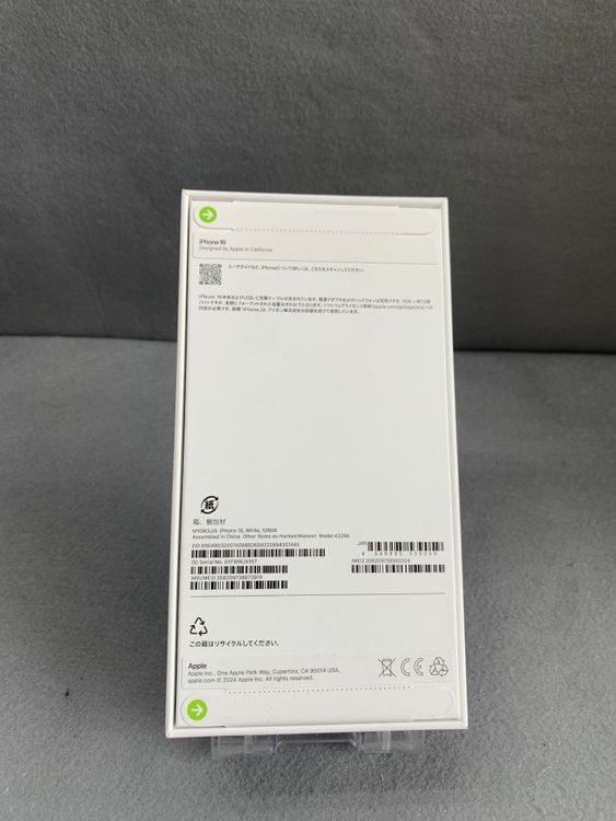 ����̤���� Apple���ȥ��� SIM�ե꡼ iPhone16 128GB �ۥ磻�ȿ�