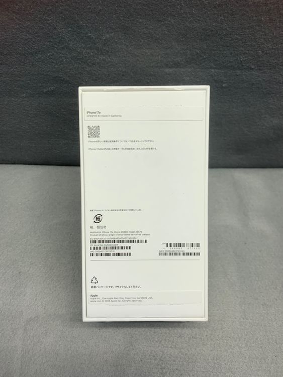 ����̤���ѡ�Apple���ȥ��ǡ��ڸ����ݾ�ͭ��ۡ�SIM�ե꡼��iPhone17e 256GB