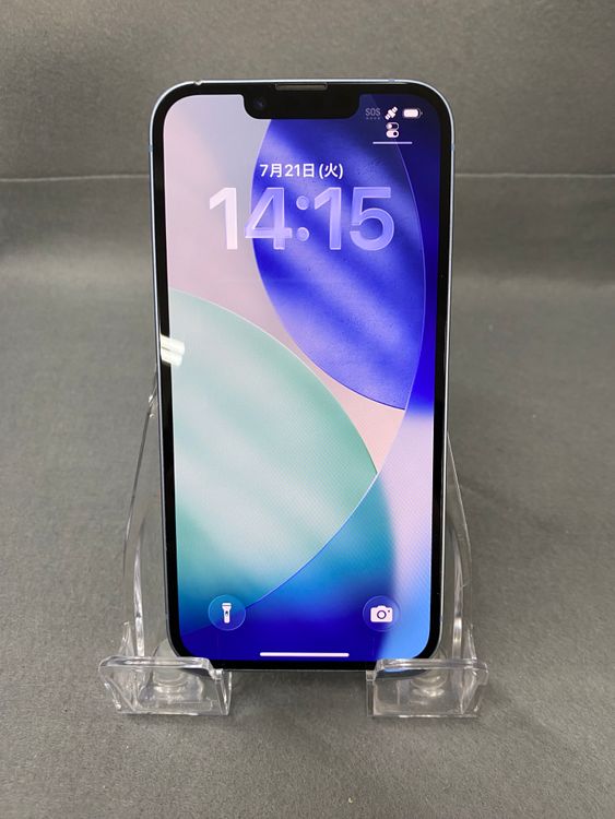 ���ʡ������ǡ�SIM�ե꡼��iPhone14 128GB �֥롼��