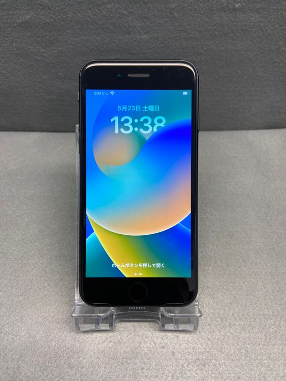 ���� ������ SIM�ե꡼ iPhoneSE �裲���� 64GB �֥�å���