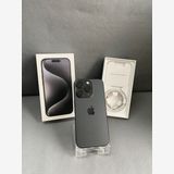 Ķ���� Apple���ȥ��� SIM�ե꡼ iPhone15 Pro 128GB �֥�å������˥��࿧