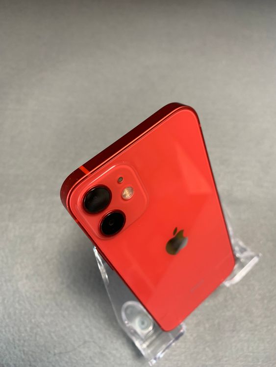 美品 国内版 SIMフリー iPhone12 mini 128GB レッド色