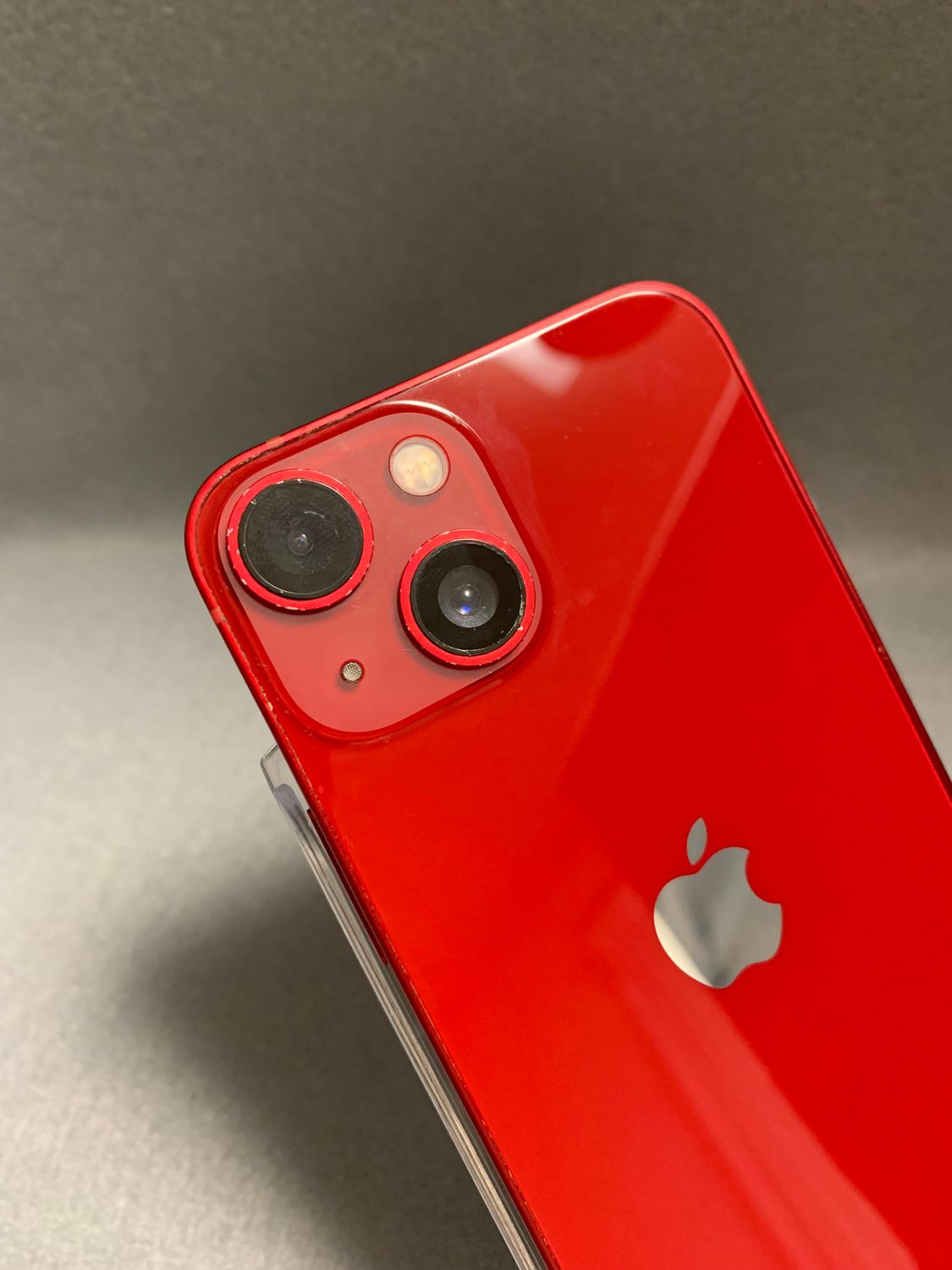 iPhone13mini レッド simフリー 128g 美品 ムスビー|美品 Appleストア版 SIMフリー iPhone13 mini 128GB