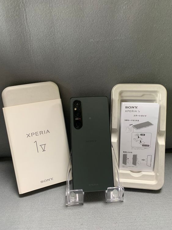 超美品 SIMフリー ソニー Xperia1V 512GB ROM 16GB RAM