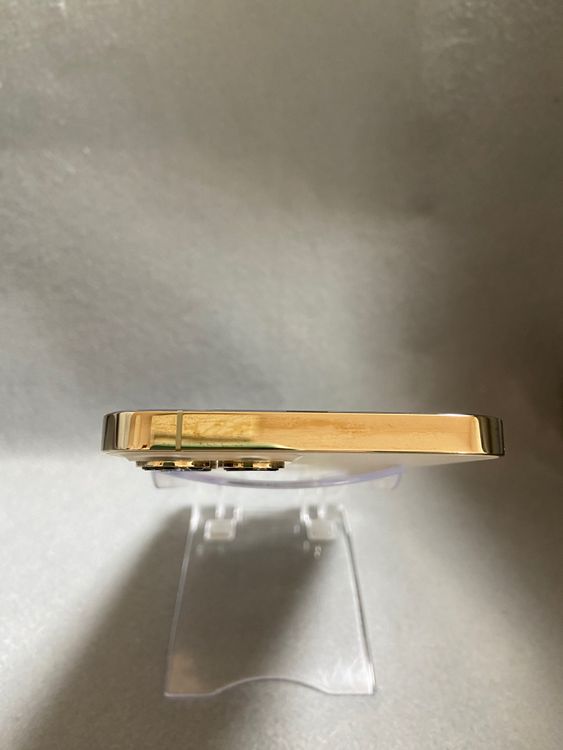 美品中古 Appleストア版 SIMフリー iPhone12 Pro Max 128GB ゴールド色