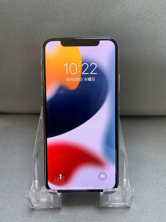 美品 国内版 SIMフリー iPhoneX 256GB シルバー色