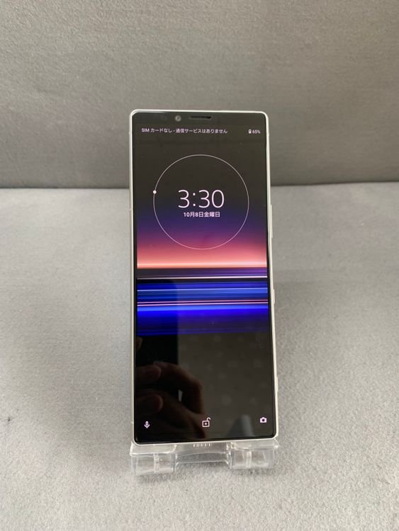 ���� ������ SIM�ե꡼ Xperia 1 SOV40 64GB �ۥ磻�ȿ�