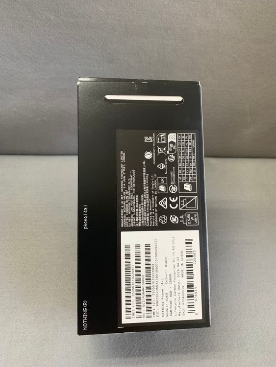 ����̤���� SIM�ե꡼ Nothing Phone (4a) 8GB + 256GB �֥�å���