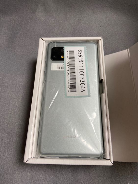 ほぼ未使用品 SIMフリー AQUOS sense 5G 64GB オリーブシルバー色