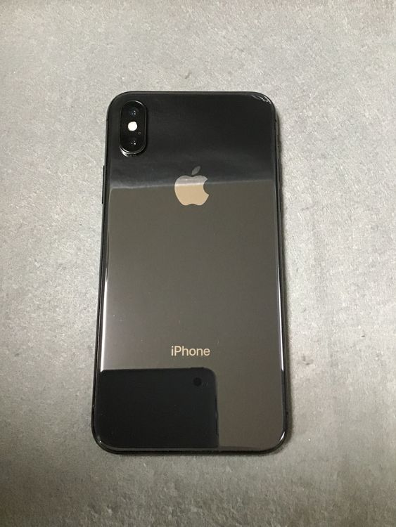 ムスビー｜中古 国内版 SIMフリー iPhoneX 256GB スペースグレイ色 