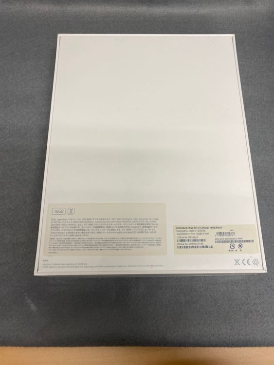 ����̤�����������ǡ�iPad ������塡Wi-Fi Cellular 16GB �֥�å���