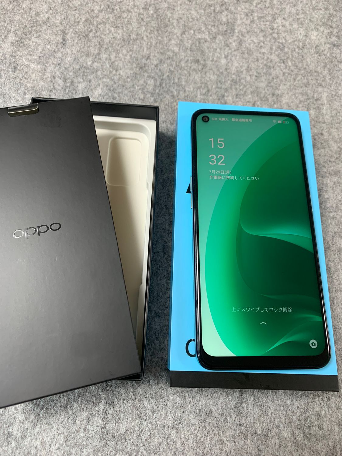 ムスビー｜超美品 SIMフリー OPPO A55s 5G 64GB グリーン色