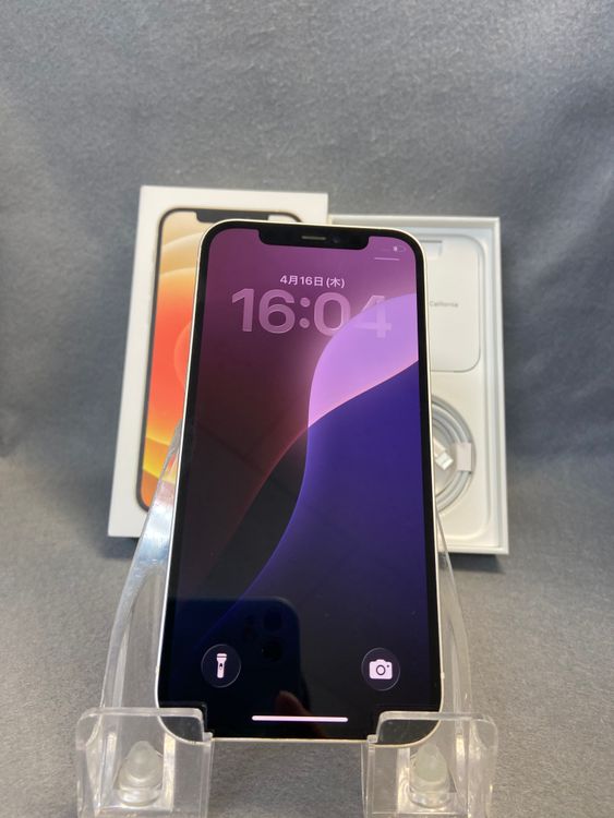 Ķ���� ������ SIM�ե꡼��iPhone12  64GB �ۥ磻�ȿ�