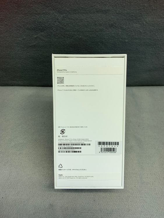 ����̤���ѡڸ����ݾڤ���۹����� SIM�ե꡼ iPhone17 Pro 512GB ����С���