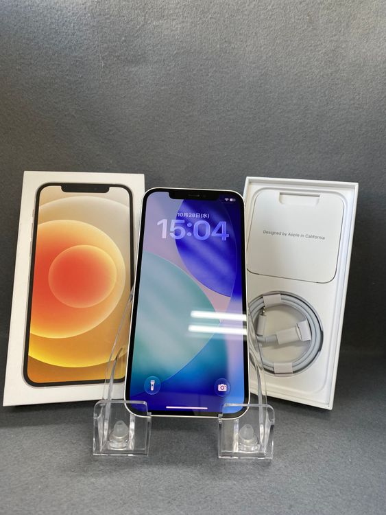 ���ʡ������ǡ�SIM�ե꡼��iPhone12 128GB �ۥ磻�ȿ�