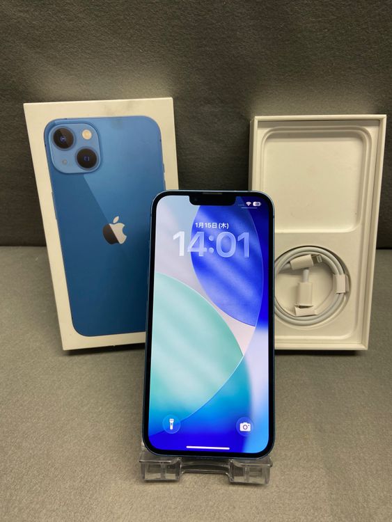���� ������ SIM�ե꡼ iPhone13 256GB �֥롼��