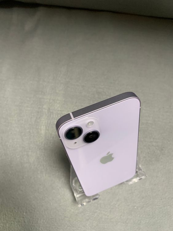 超美品 国内版 SIMフリー iPhone14 128GB パープル色