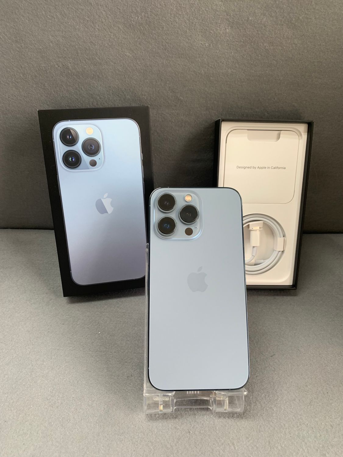 ムスビー｜超美品 国内版 SIMフリー iPhone13 Pro 1TB シェラブルー色