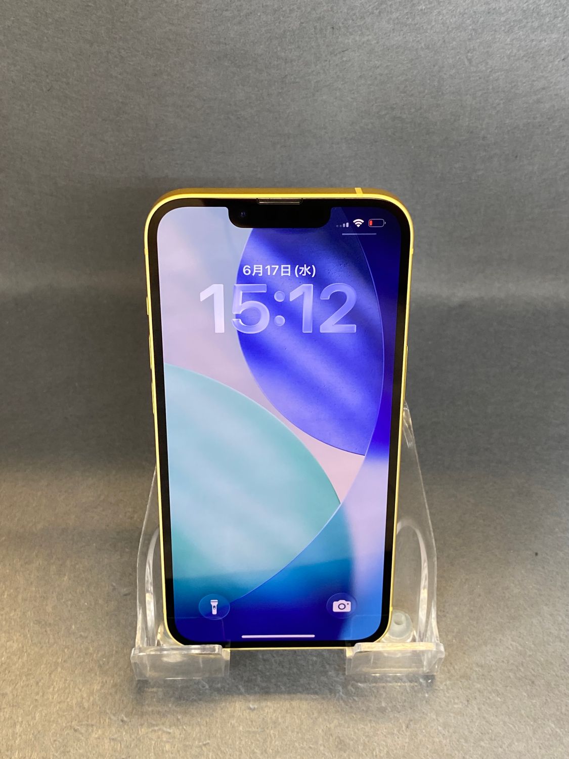 ムスビー｜美品 国内版 SIMフリー iPhone14 128GB イエロー色