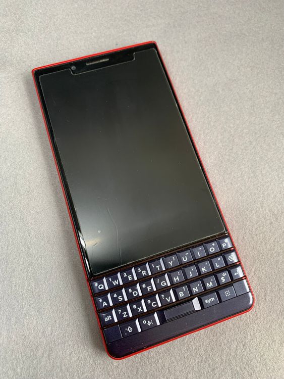 ���� SIM�ե꡼ BlackBerry KEY2 64GB ��åɿ�