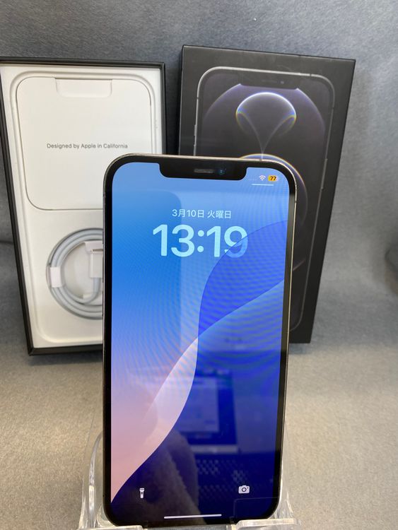 ���ʡ������ǡ�SIM�ե꡼��iPhone12 Pro Max 256GB  ���졼��