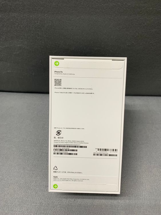 ����̤���� Apple���ȥ��� SIM�ե꡼ iPhone17e 256GB �ۥ磻�ȿ�