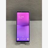 美品 国内版 SIMフリー ソニー Xperia 10 V 128GB ラベンダー色