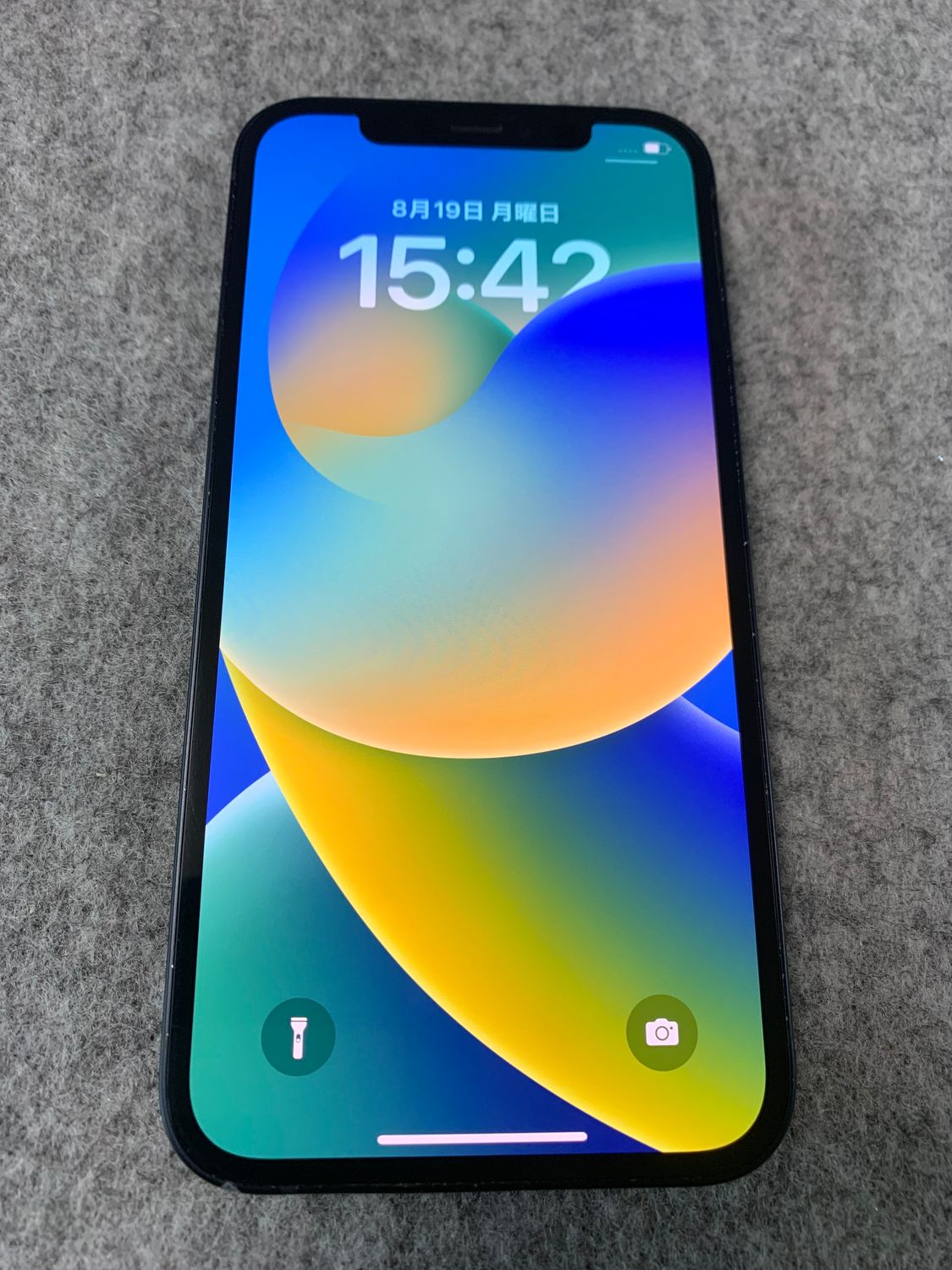 ムスビー｜美品 国内版 SIMフリー iPhone12 128GB ブラック色 