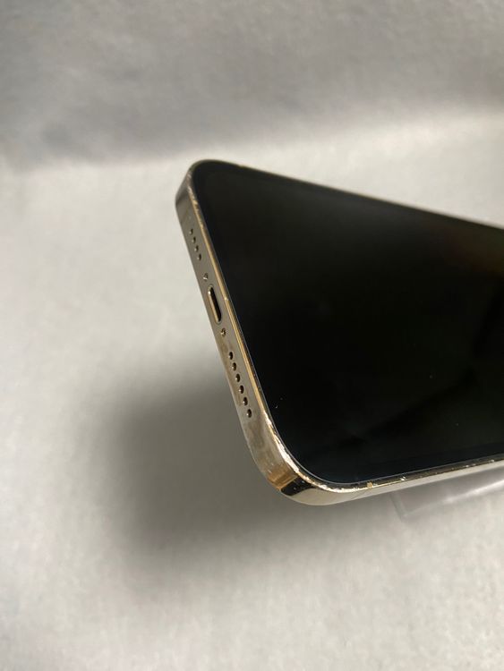 中古 国内版 SIMフリー iPhone12 Pro Max 256GB ゴールド色