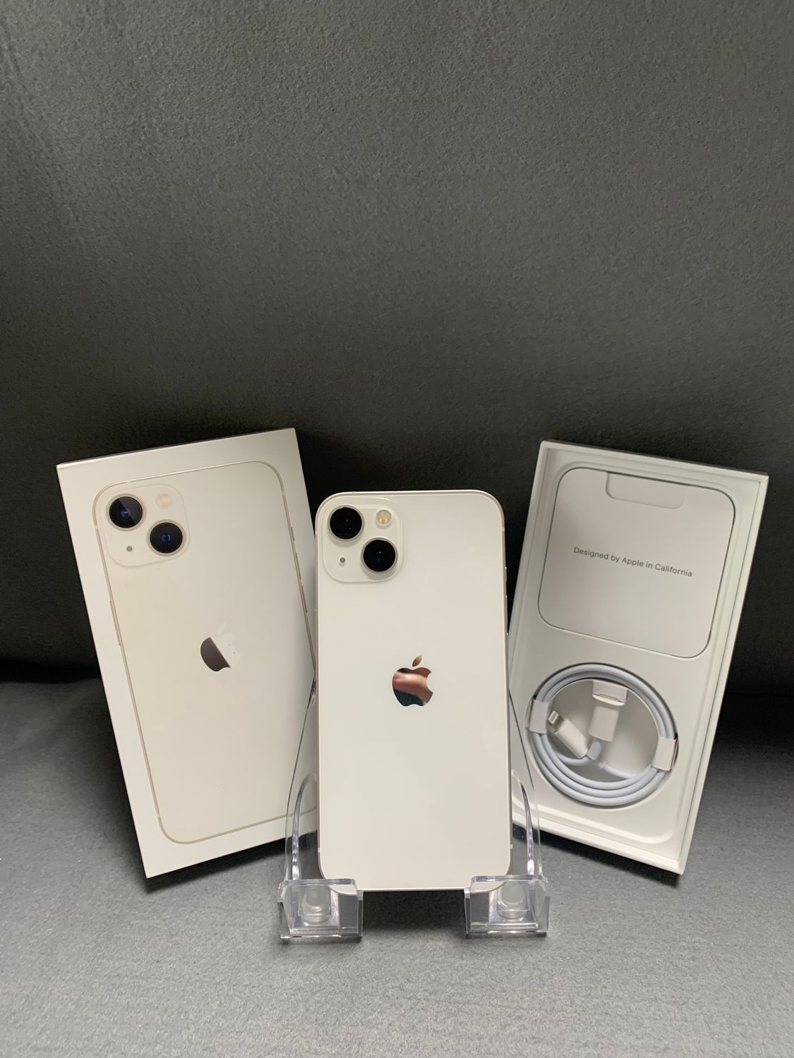 ムスビー｜美品 国内版 SIMフリー iPhone13 128GB スターライト色