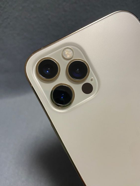 美品中古 国内版 SIMフリー iPhone12 Pro 256GB ゴールド色
