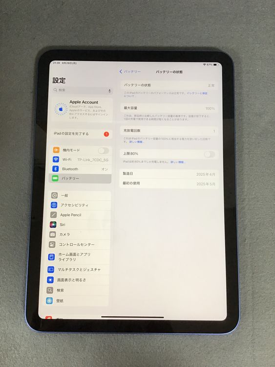 ۤܿʡiPad (A16)  256GB Wi-Fiǡ֥롼