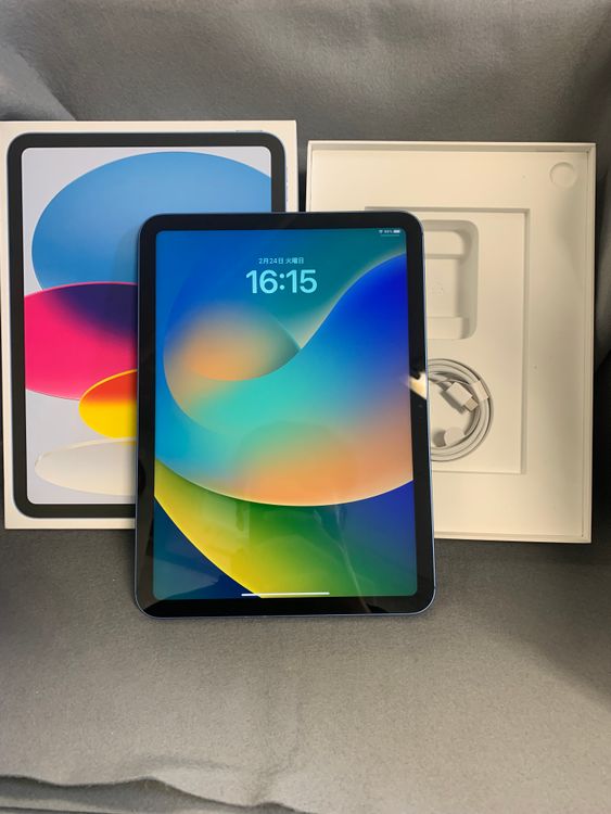 Ķ���� SIM�ե꡼ iPad ��10���� 256GB Wi-Fi+Cellular�� �֥롼��