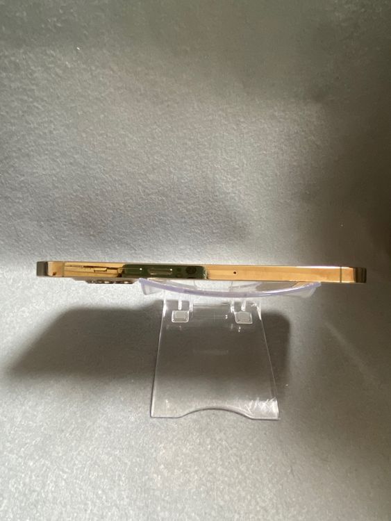 美品中古 Appleストア版 SIMフリー iPhone12 Pro Max 128GB ゴールド色