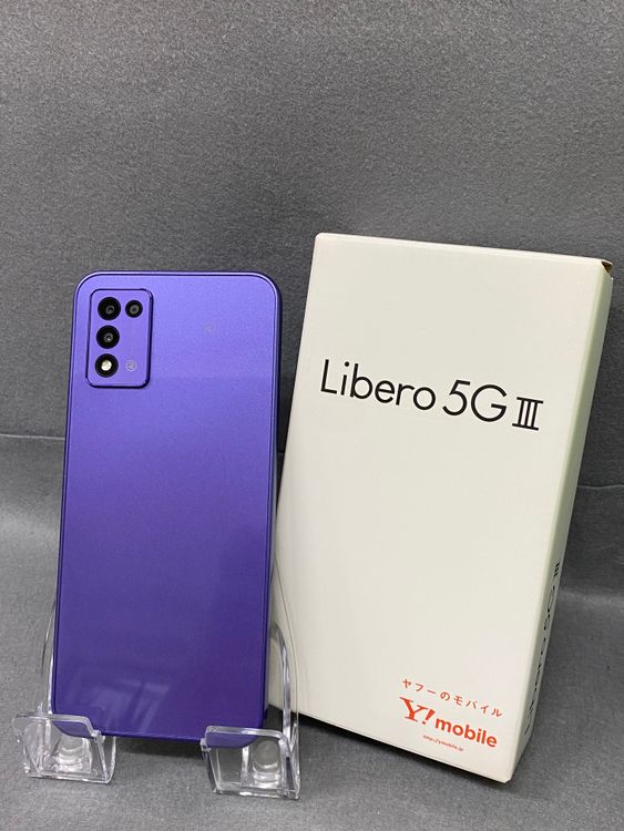 ����̤���� SIM�ե꡼ Libero 5G III 64GB �ѡ��ץ뿧